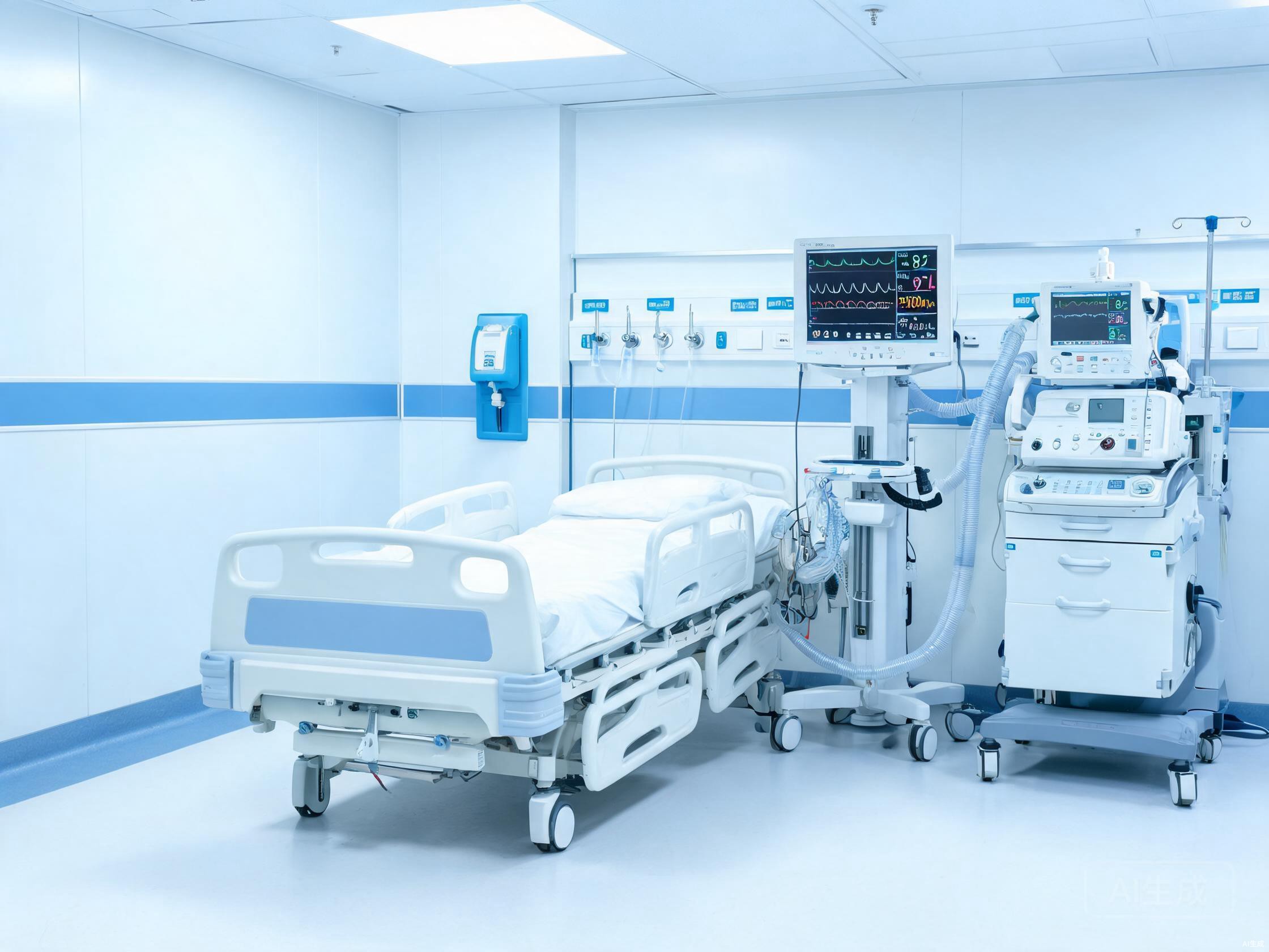 Hospital ICU equipment installation