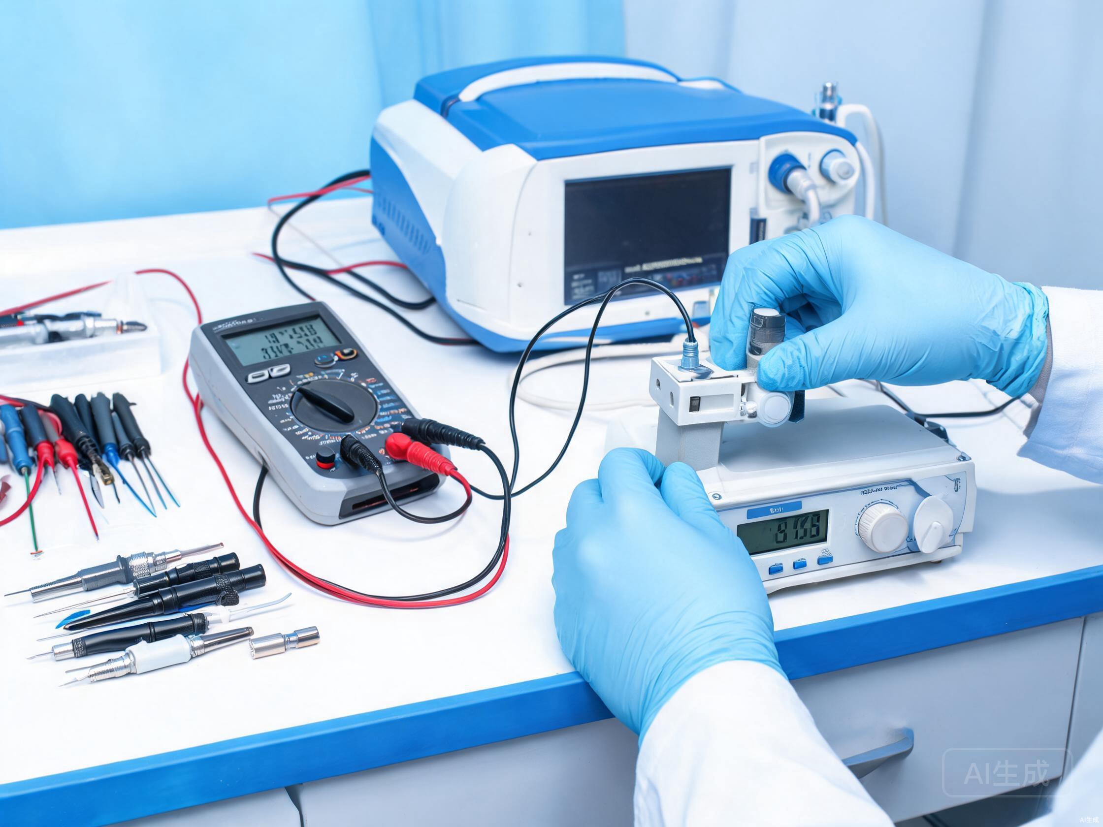 Medical equipment calibration service