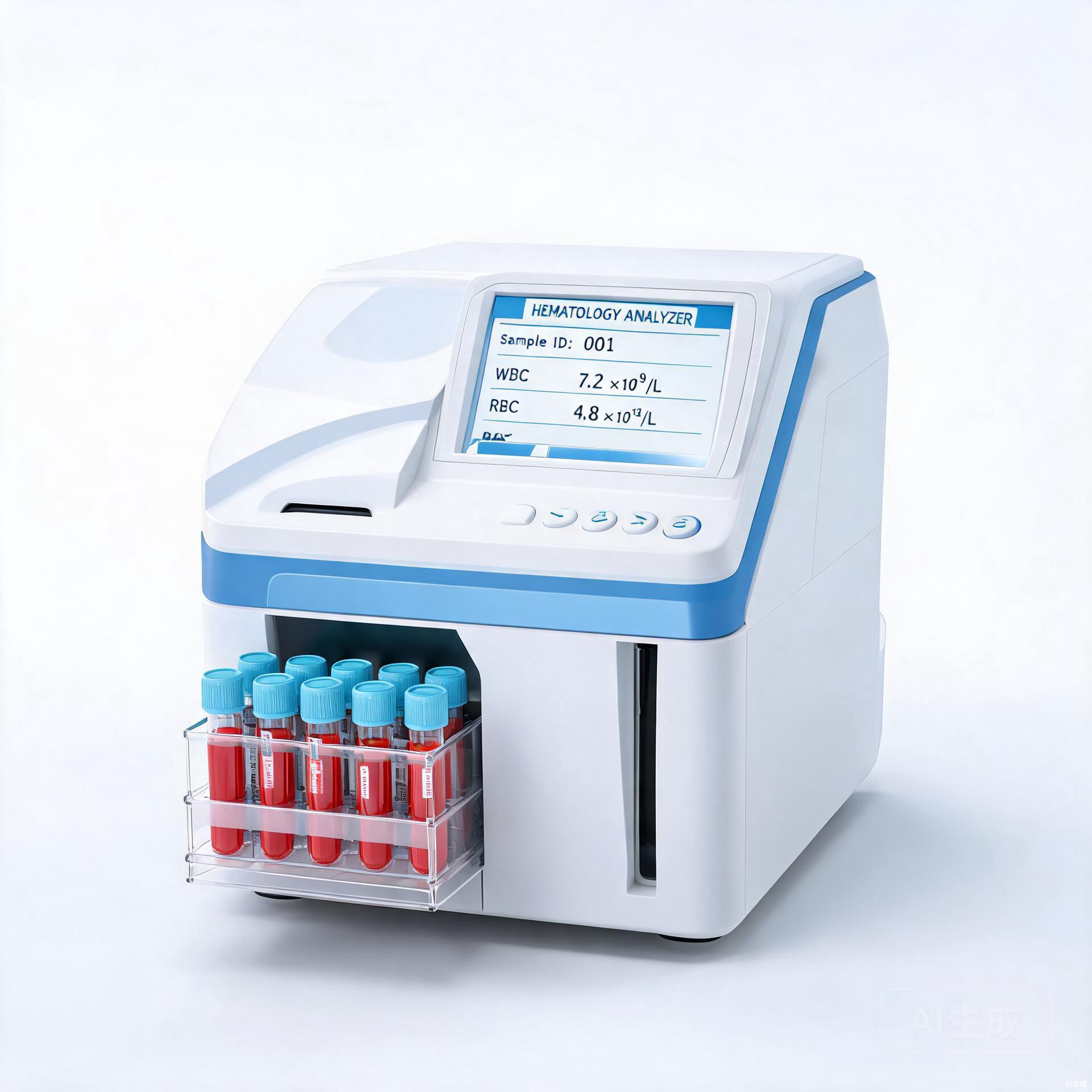 Automated blood analyzer