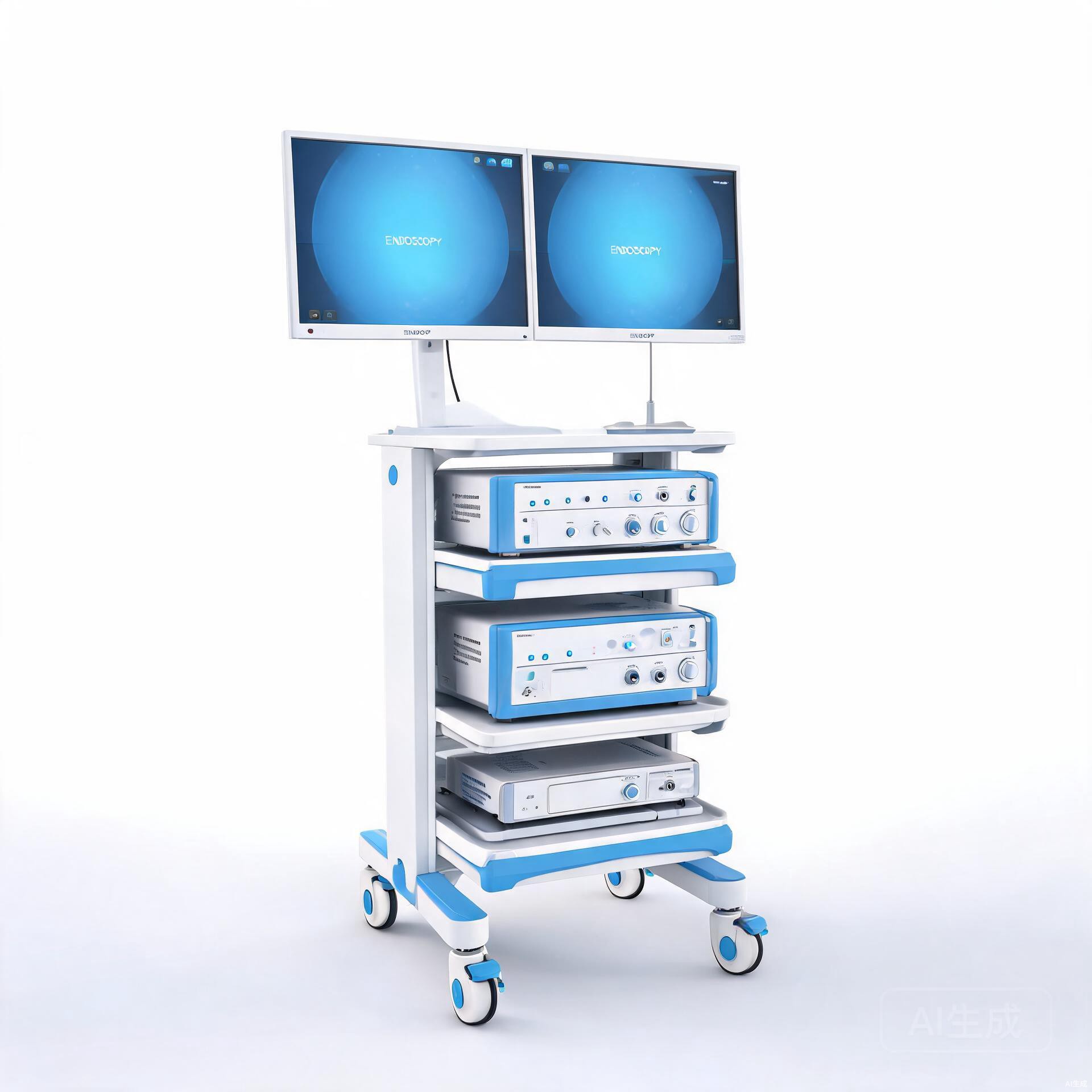 Video endoscope tower system
